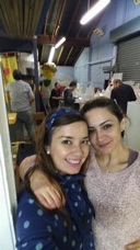 Artist Nargiza and volunteer Nadia.jpg